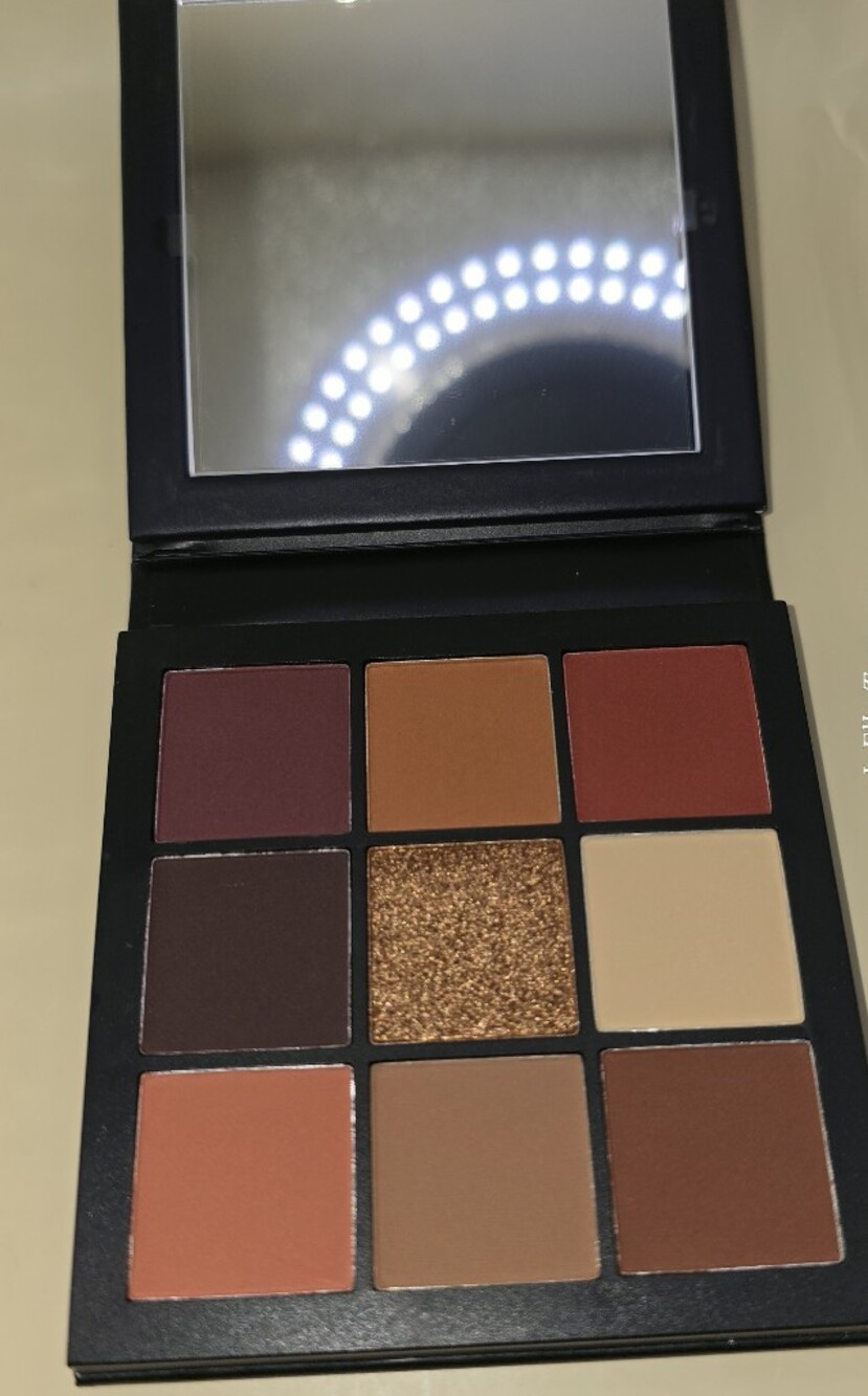 HUDA BEAUTY Warm Brown Obsessions Eyeshadow Palette NIB
